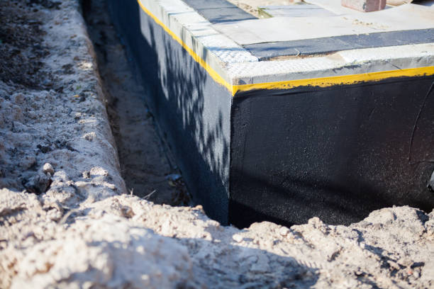 Professional Exterior Waterproofing technician working in Michigantown, IN